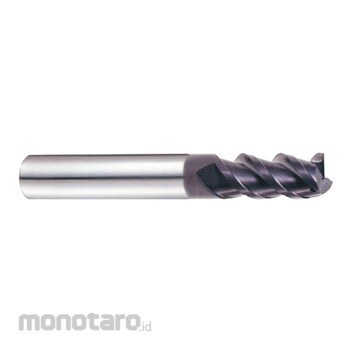 YG1 89573 Alu-Power End Mill - 1/4", 2 Flute, 37° Helix, Ball Nose, Extended Neck